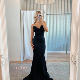 Black Ashleigh Gown